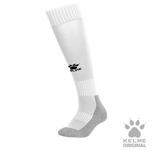 K15z931 Football Length Socks White