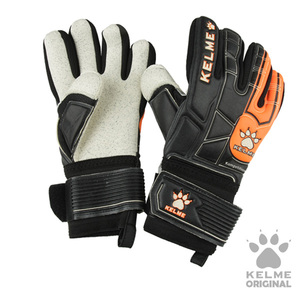 k100-1 Goalkeeper Gloves Black/Neon Orange