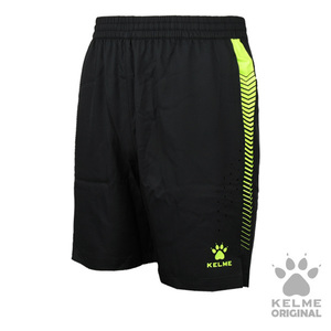 K15S447 Training Woven Shorts Black/Neon Yellow
