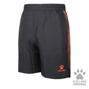 K15S447 Training Woven Shorts Dark Metal Gray/Neon Orange