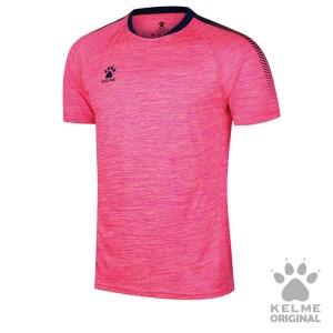 k15z201a Short Sleeve Football Shirt  Neon Pink/Dark Blue