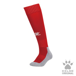 k15z901 Football Length Socks(Adult) Red
